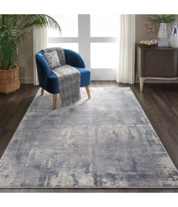 Nourison Home Rustic Textures RUS06 Grey Beige 5 ft. 3 in. X 7 ft. 3 in. Area Rug