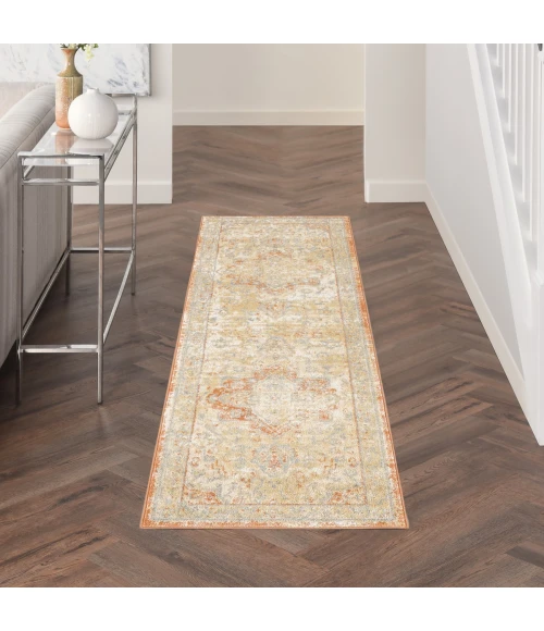 Nourison Nourison Essentials Persian Beige Rust NRE07 6 ft. Rect. Rug