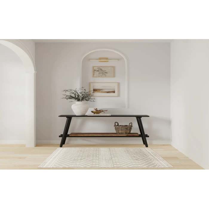 Nourison Astra Machine Washable Sage ASW10 3 ft. 3 in. X 5 ft. Rectangle Rug