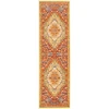 Nourison Home Allur ALR04 Red Multicolor 2 ft. 3 in. X 7 ft. 6 in. Area Rug