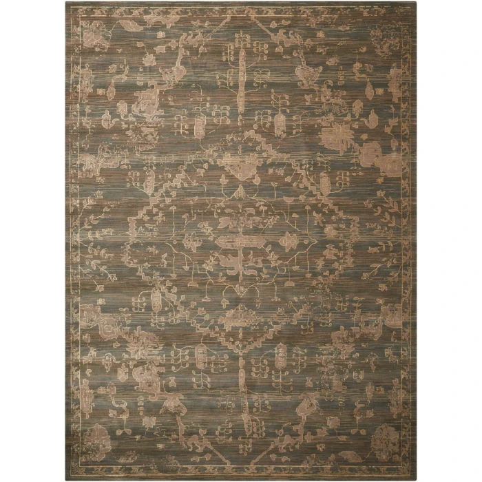 Nourison Silk Elements Area Rug SKE30-Azure