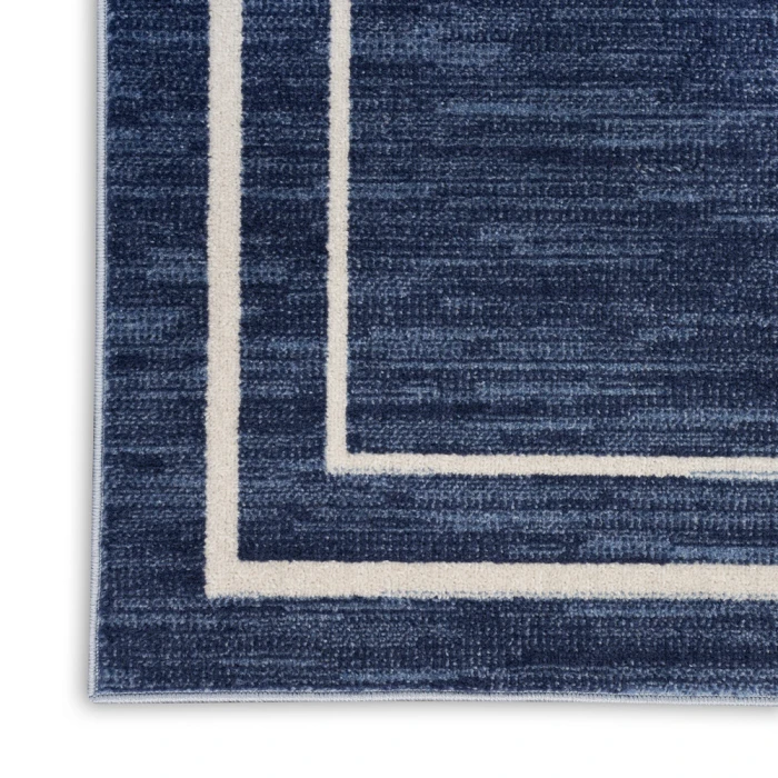 Nourison Nourison Essentials Area Rug NRE02 Navy/Ivory