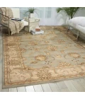 Nourison Home Persian Empire Aqua PE22 3ft.6in. x 5ft.6in. Rect. Rug