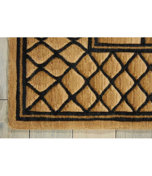 Nourison Home Vallencierre Beige VA26 5ft.6in. x Octagon Octagon Rug