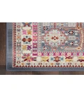 Nourison Vintage Kashan Grey/Multi VKA05 2 ft. X 4 ft. Rectangle Rug