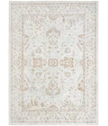 Nourison Astra Machine Washable Grey ASW20 5 ft. 3 in. X 7 ft. Rect. Rug