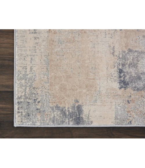 Nourison Rustic Textures Runner Area Rug RUS02-Beige/Grey