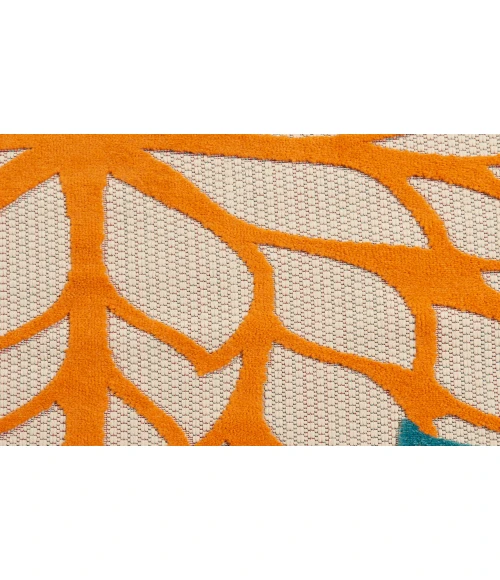 Nourison Aloha Green ALH05 3 ft. 6 in. X 5 ft. 6 in. Rectangle Rug