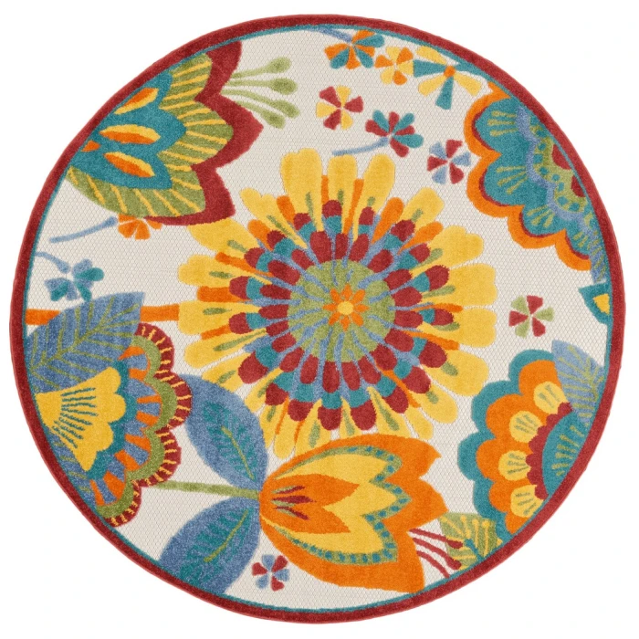 Nourison Aloha Area Rug ALH25-Multicolor