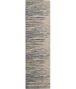 Nourison Home Moroccan Celebration KI387 Blue Beige 2 ft. 2 in. X 7 ft. 6 in. Area Rug