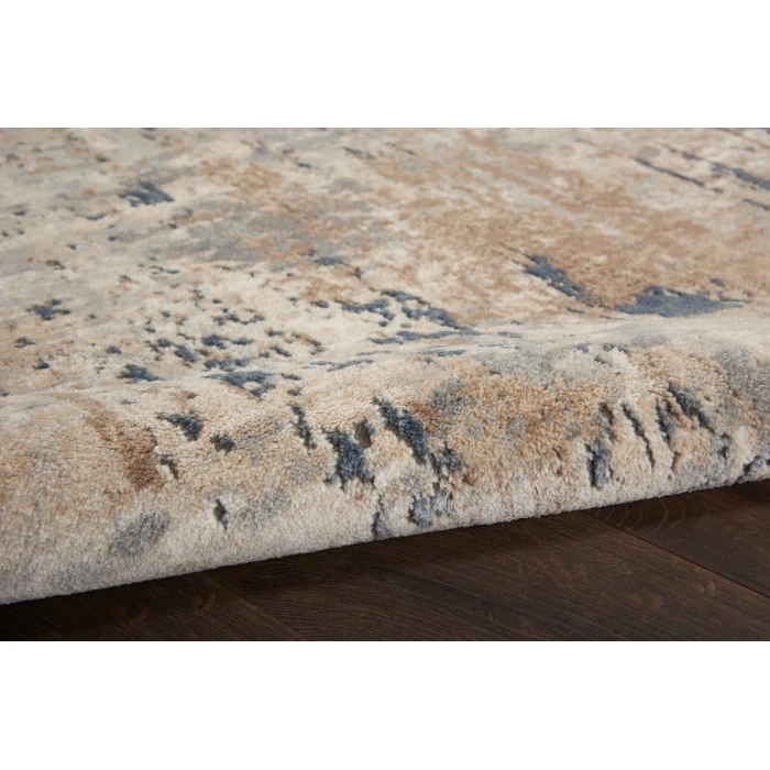 Nourison Quarry Beige Grey QUA01 7 ft. X 10 ft. Rect. Rug