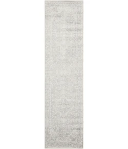 Nourison Home Astra Machine Washable ASW12 Grey 2 ft. X 6 ft. Area Rug