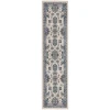 Nourison Home Nourison Essentials NRE05 Ivory Blue 2 ft. 2 in. X 7 ft. 6 in. Area Rug