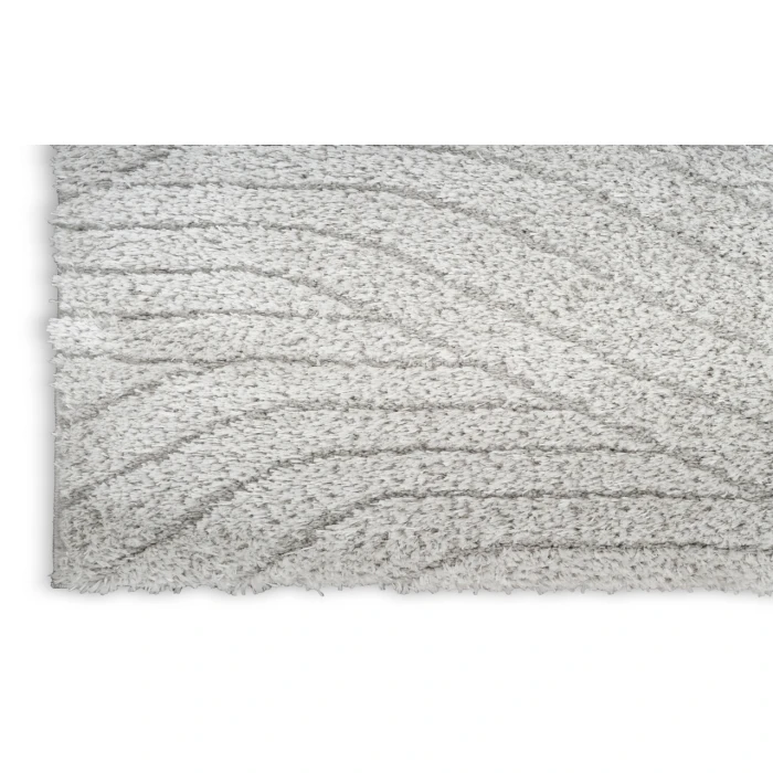 Calvin Klein Surfaces Silver Grey SFC01 3 ft. 11 in. X 5 ft. 11 in. Rectangle Rug