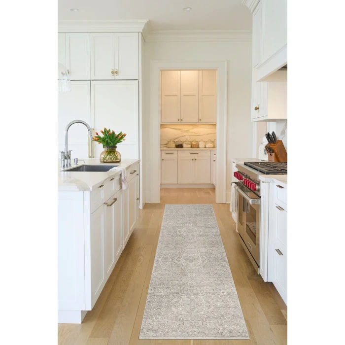 Nourison Shadows Grey SHW06 10 ft. Rect. Rug