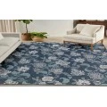 Nourison Garden Oasis Navy GOA03 8 ft. X 10 ft. Rectangle Rug