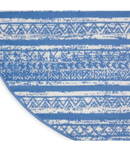 Nourison Whimsicle Area Rug WHS16-Light Blue Ivory