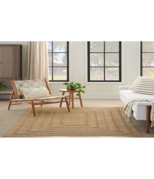 Nourison Natural Seagrass Natural NSG01 5 ft. X 7 ft. Rectangle Rug
