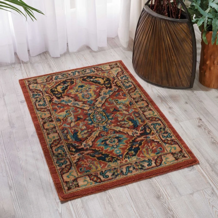 Nourison 2020 Area Rug NR205-Terracotta