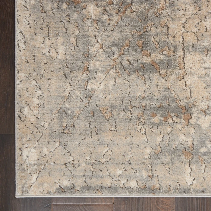 Nourison Quarry Beige Grey QUA03 8 ft. X 10 ft. Rect. Rug