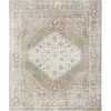 Nourison Astra Machine Washable Sage Multicolor ASW11 10ft. x 14ft. Rect. Rug