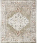 Nourison Astra Machine Washable Sage Multicolor ASW11 10ft. x 14ft. Rect. Rug