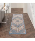 Nourison Elation Area Rug ETN08-Ivory Blue