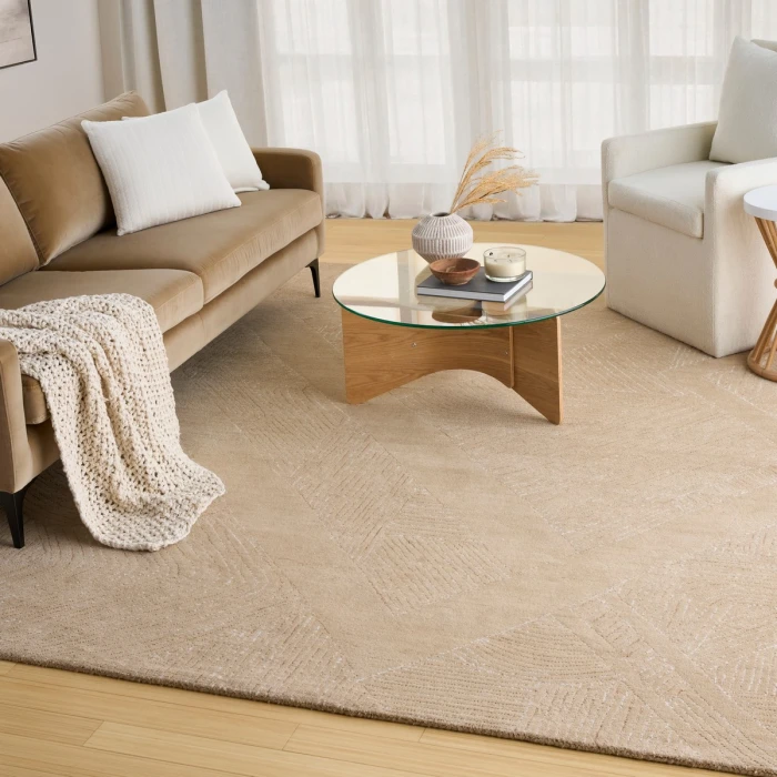 DKNY Pure Patterns Camel PRN01 8 ft. X 10 ft. Rect. Rug
