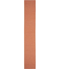 Nourison Home Positano POS01 Terracotta 2 ft. 2 in. X 10 ft. Area Rug