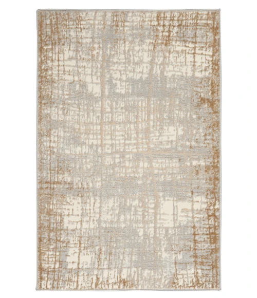Calvin Klein Rush Area Rug CK950 Ivory/Taupe