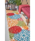 Nourison Aloha Runner Area Rug ALH05-Green