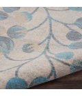 Nourison Tranquil Area Rug TRA03-Ivory/Turquoise