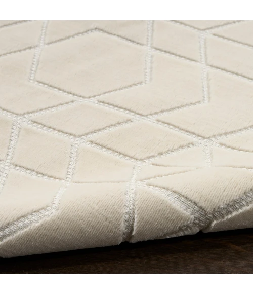 Nourison Washable Charm Ivory WCH01 4 ft. X 6 ft. Rect. Rug