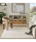 Nourison Home Modern Shag Ivory Beige MMD04 3 ft. 11 in. X 5 ft. 11 in. Rectangle Rug