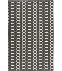 Nourison Home Twist Reversible TWS01 Black 6 ft. X 9 ft. Area Rug