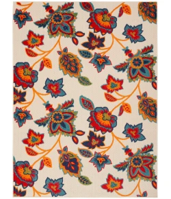 Nourison Home Aloha ALH31 Multicolor 6 ft. X 9 ft. Area Rug