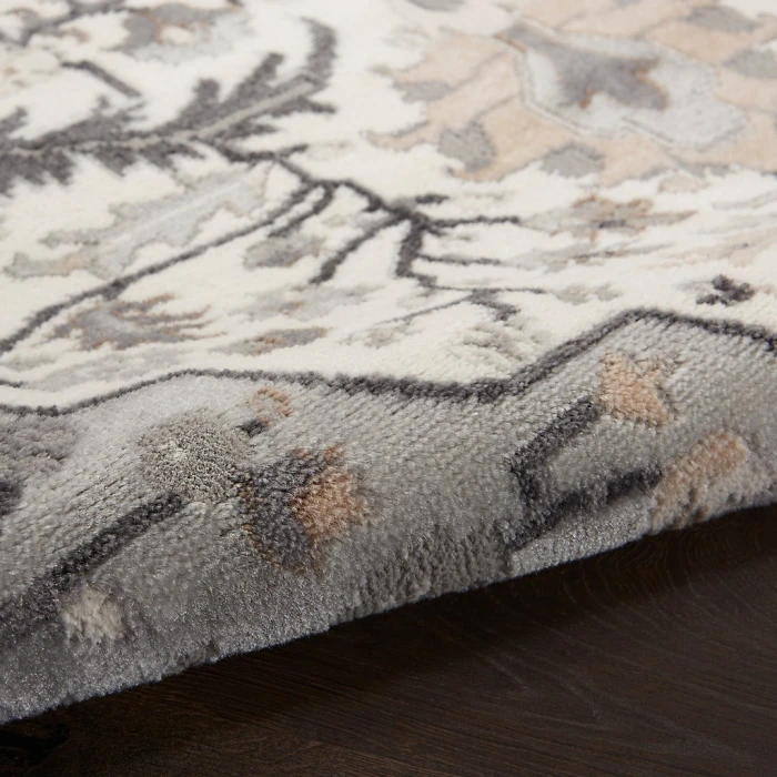Nourison Elation Area Rug ETN09-Ivory Grey