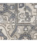 Nourison Quarry Ivory Blue QUA05 8 ft. X Round Rug