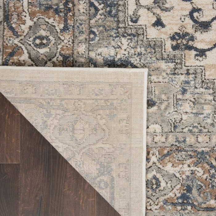 Nourison Quarry Area Rug QUA05 Ivory/Grey