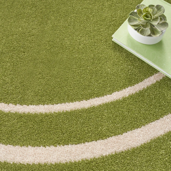 Nourison Nourison Essentials Area Rug NRE02 Green Ivory