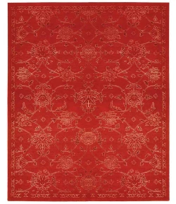 Nourison Home Silk Infusion Red SIF01 9ft.9in. x 13ft.9in. Rect. Rug