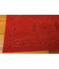 Nourison Home Silk Infusion Red SIF01 9ft.9in. x 13ft.9in. Rect. Rug