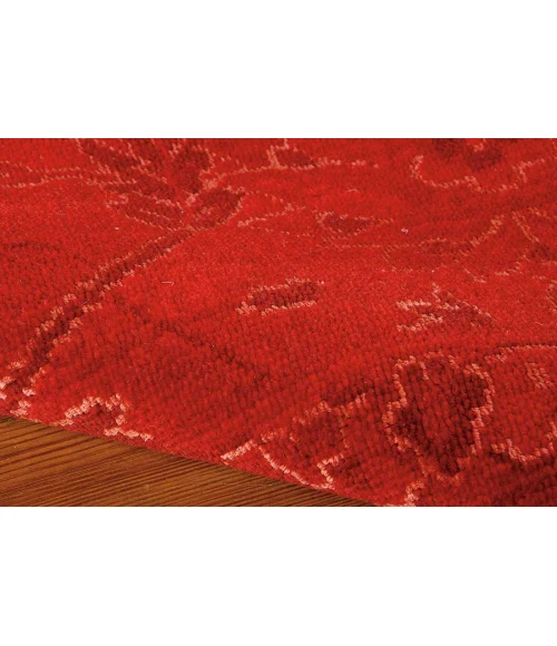 Nourison Home Silk Infusion Red SIF01 9ft.9in. x 13ft.9in. Rect. Rug