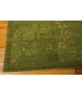 Nourison Home Silk Infusion Green SIF02 7ft.9in. x 9ft.9in. Rect. Rug