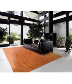 Nourison Home Silk Infusion Brown SIF03 5ft.3in. x 7ft.5in. Rect. Rug