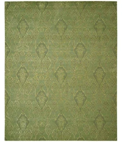 Nourison Home Silk Infusion Blue SIF03 8ft.6in. x 11ft.6in. Rect. Rug