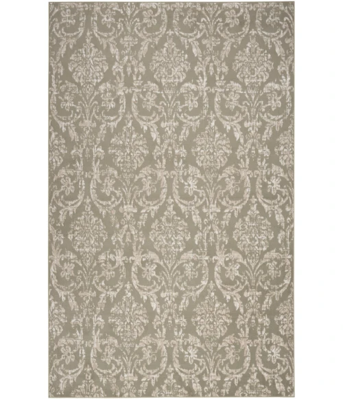 Nourison Jubilant Olive JUB09 7 ft. 10 in. X 9 ft. 10 in. Rectangle Rug