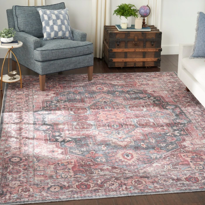 Nicole Curtis Machine Washable Series 1 Area Rug SR101 Multicolor 8' x 10'