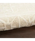 Nicole Curtis Machine Washable Series 2 Area Rug SR201 Ivory 4' x 6'