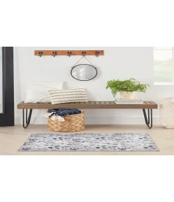 Nourison Home Nourison Washables NWB05 Grey Multicolor 3 ft. X 5 ft. Area Rug